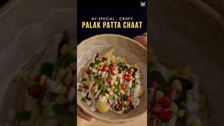 Crispy Palak Patta Chaat With Kokum Chutney Chef Sanjyot Keer