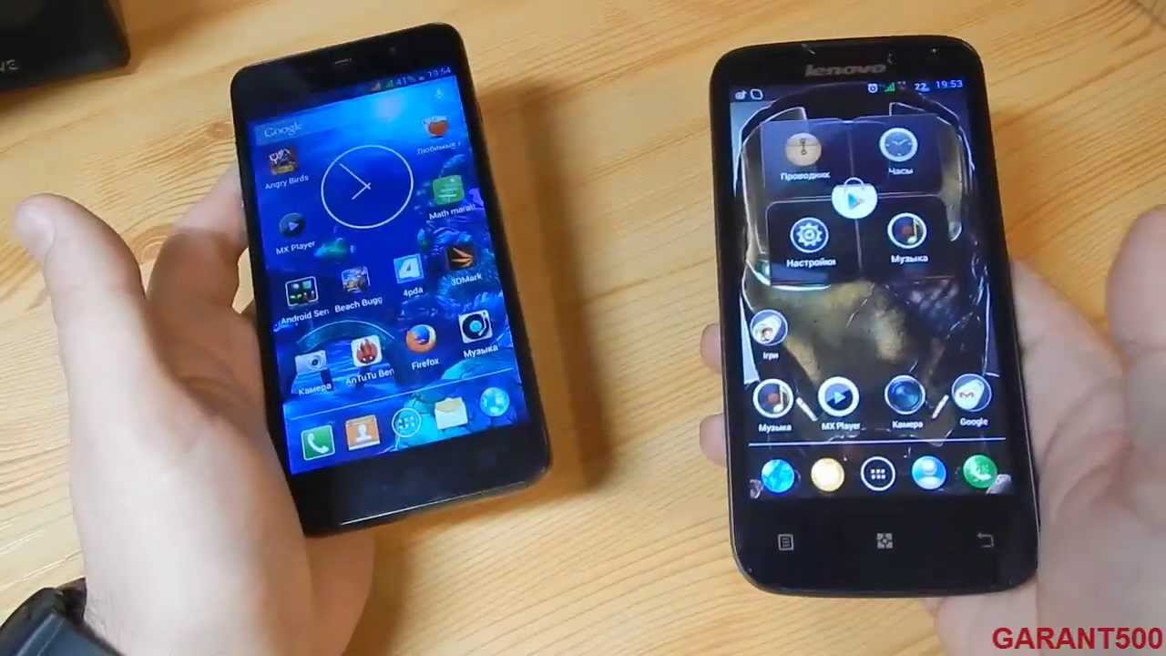 Lenovo A830 VS THL W200 сравнение