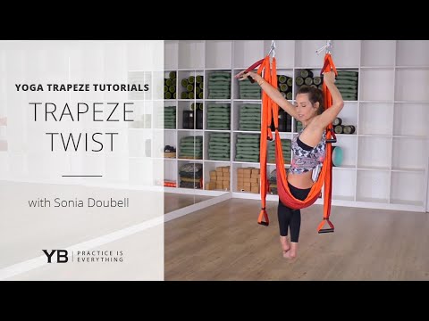 Yoga Trapeze Tutorials - Sonia - YouTube