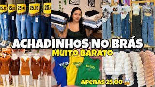 ACHADINHOS NO BRÁS | ACHEI LOOKS DE INVERNO POR R$ 25! 😱 MUITO BARATO🛍️