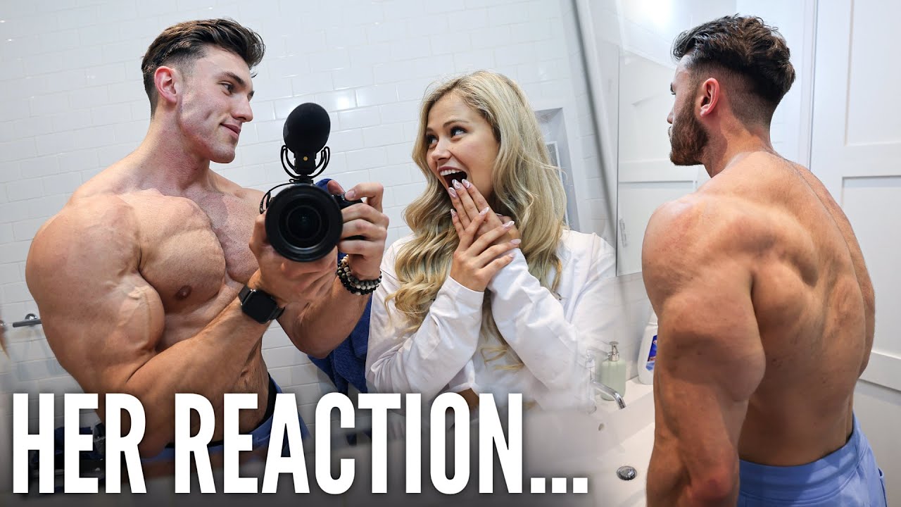 GIRLFRIEND REACTS TO SHAVING MY FACE FOR THE FIRST TIME *Since We ...