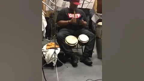 Rene colon on bongos #Orchestra718