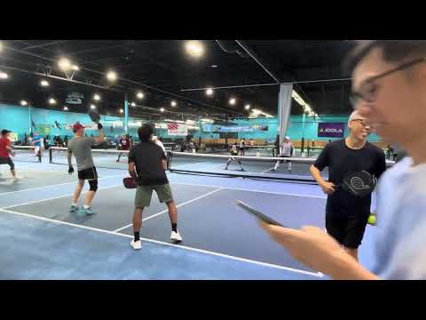 Kongfu Panda Pickleball: Jack Li/Stephanie T vs. Michael Li/Jesh Berrios