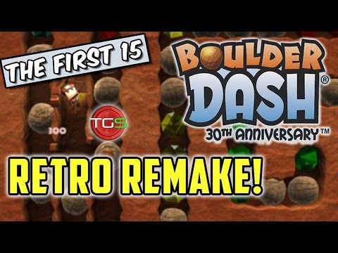 Boulder Dash - 30th Anniversary! The First 15 Minutes