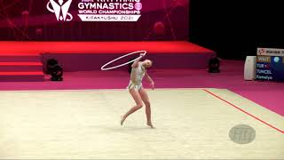 SALOS Anastasiia (BLR) - 2021 Rhythmic Worlds, Kitakyushu (JPN) - Qualifications Hoop