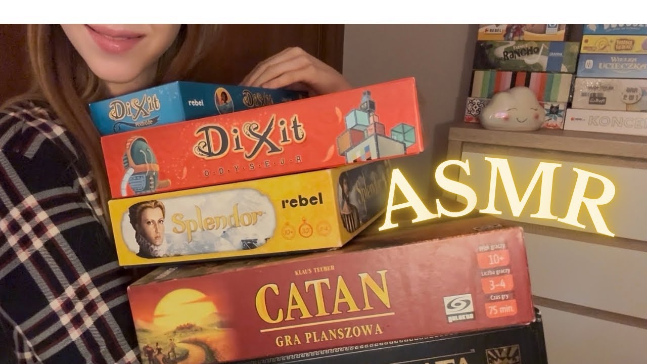 ASMR po polsku Sklep z grami planszowymi Roleplay 🎲