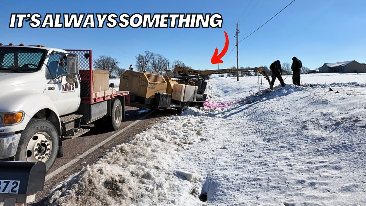 Working in The Snow - Owning an Excavation Business in Winter is BRUTAL