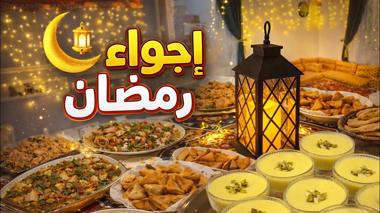 علقنا زينة رمضان جولة ببيتنا لأول مرة وفطور أول يوم 🌙✨