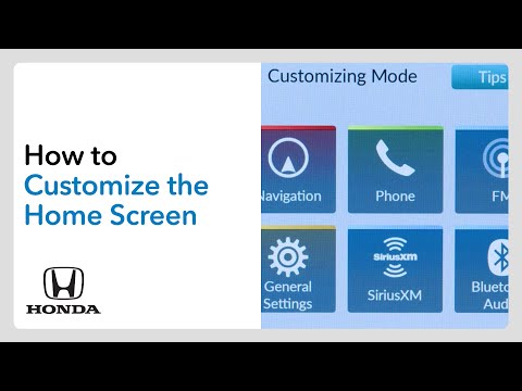How to Customize the Home Screen