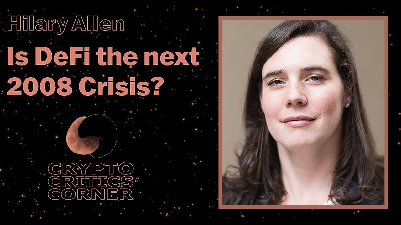 Shadow Banking 2.0 in Web3 and DeFi (feat. Hilary Allen) - Episode 97