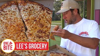 Barstool Pizza Review - Lee's Grocery (Tampa, FL) by One Bite Pizza Reviews 216,620 views 4 weeks ago 2 minutes, 29 seconds