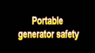 What Is The Definition Of Portable generator safety Medical School Terminology Dictionary