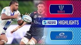 HIGHLIGHTS | REBELS v BLUES | Super Rugby Pacific 2024 | Round 11