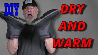 Stride Through 3 Inches of Water and Stay Dry with NORTIV 8 Men's Insulated Waterproof Boots!
