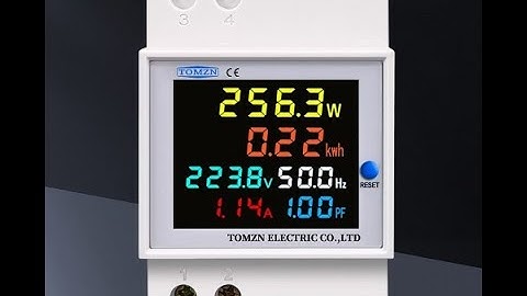 TOMZN D52 6 IN1 din rail AC monitor