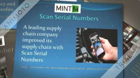 Mintm Serial number scanner