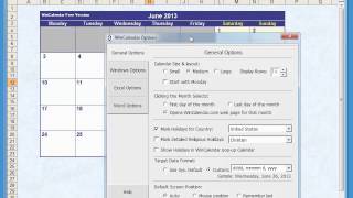 Trying out WinCalendar