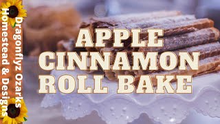 Easy Apple Cinnamon Roll Dump Bake