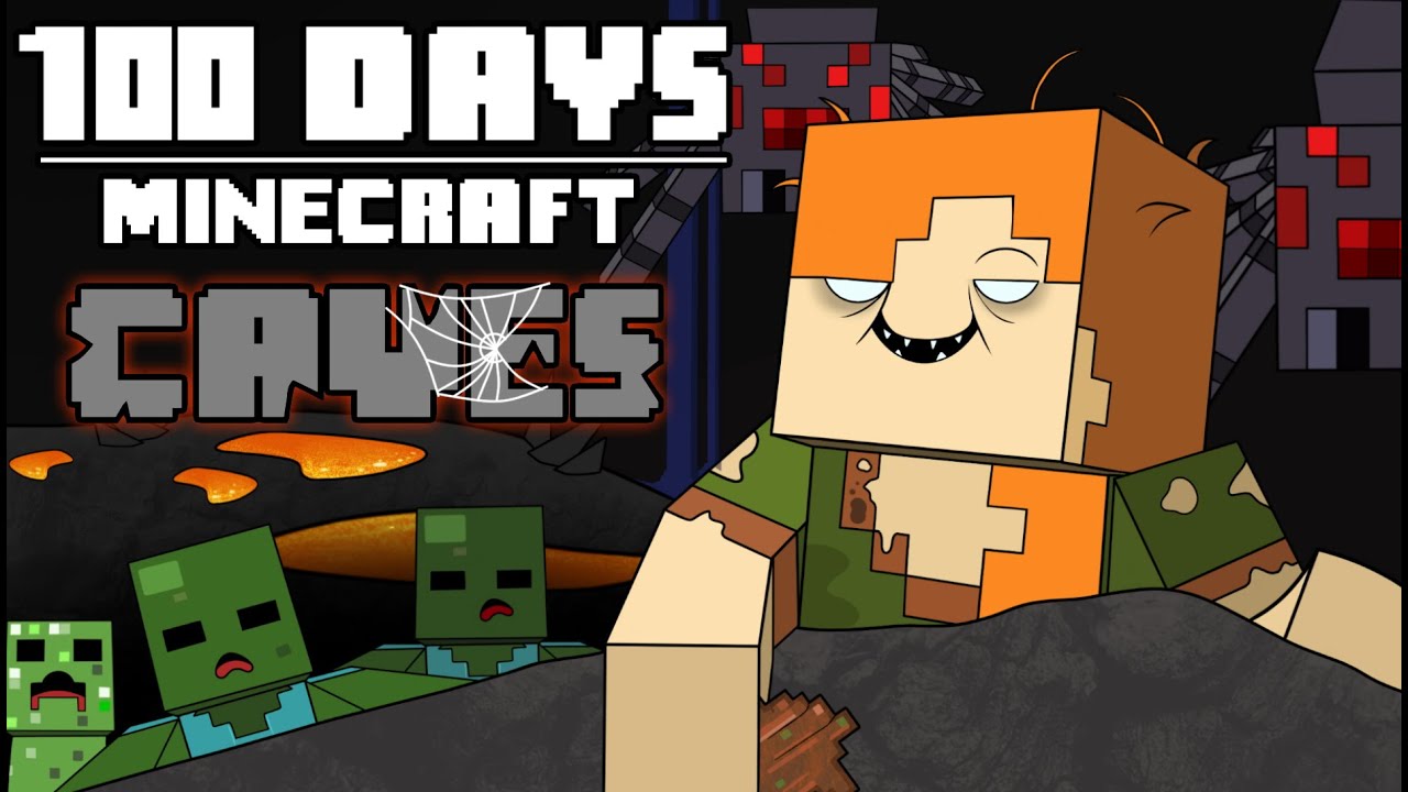 100 Days - [Minecraft CAVES]