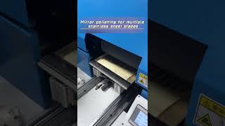 Pipe polishing machine used to clean rust off steel pipes