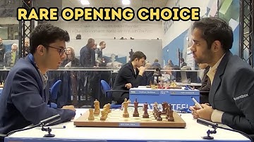A Rare Opening Choice By Arjun Erigaisi vs Leon Luke Mendonca