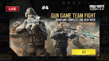 COD Mobile: Playing Gun Game: Team Fight MP Mode on LIVE! (PART 4) | Milton37LiveCODM