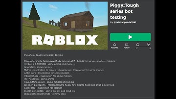 Piggy: Tough Series Bot Testing [All Jumpscares]