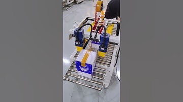 Automatic sealing machine, high efficiency, perfect result, save cost, do you need it? #boxsealingma