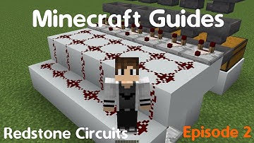 Minecraft - How To Get Better At Redstone With Circuits - Ep 2