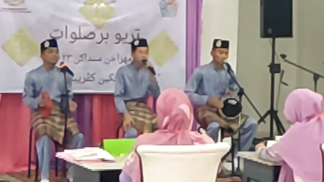 johan trio selawat peringkat negeri Sabah