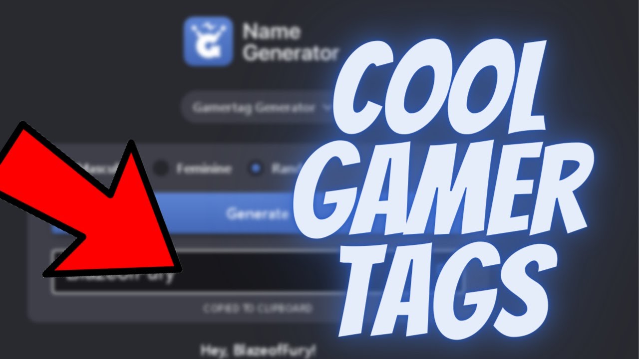 to come up with a good gamertag/username | cool, sweaty, usernames. - YouTube
