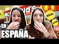 PROBANDO MCDONALDS EN ESPAÑA *PEDIMOS LO MÁS RARO*