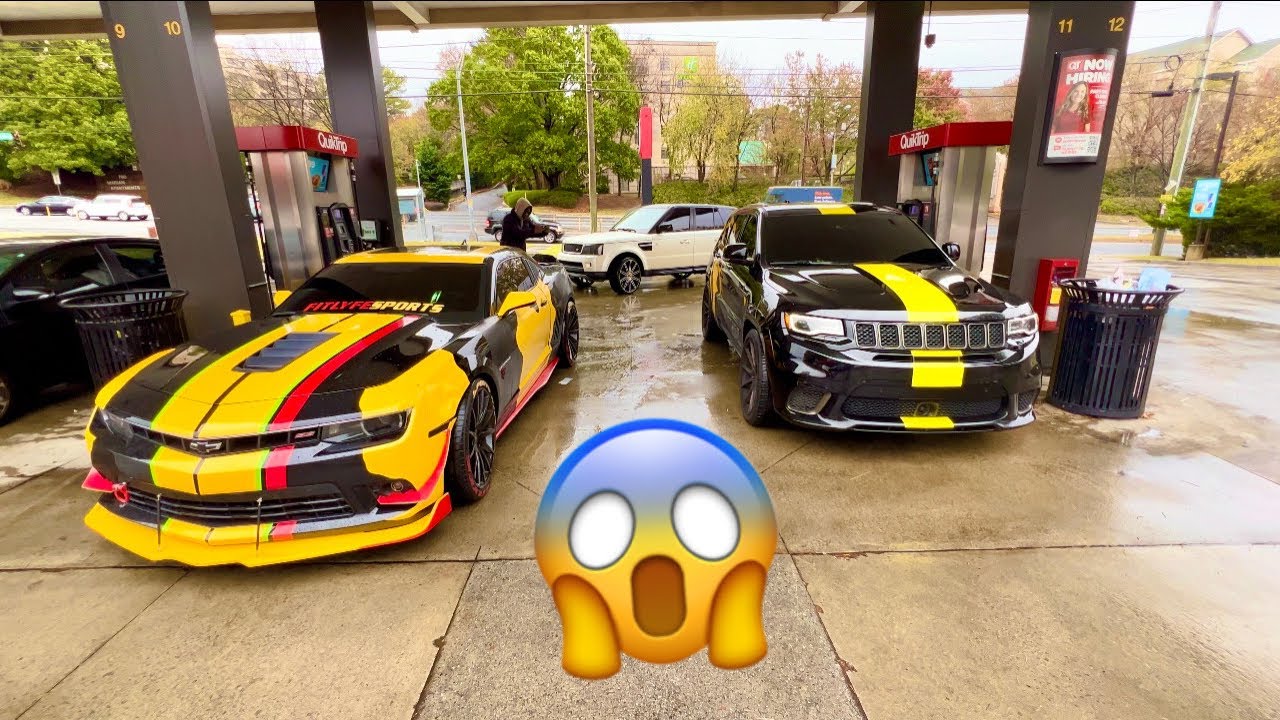 I SET UP A RACE WITH MY HOMEBOY TRACKHAWK VS ZL1 !! 😳 YouTube