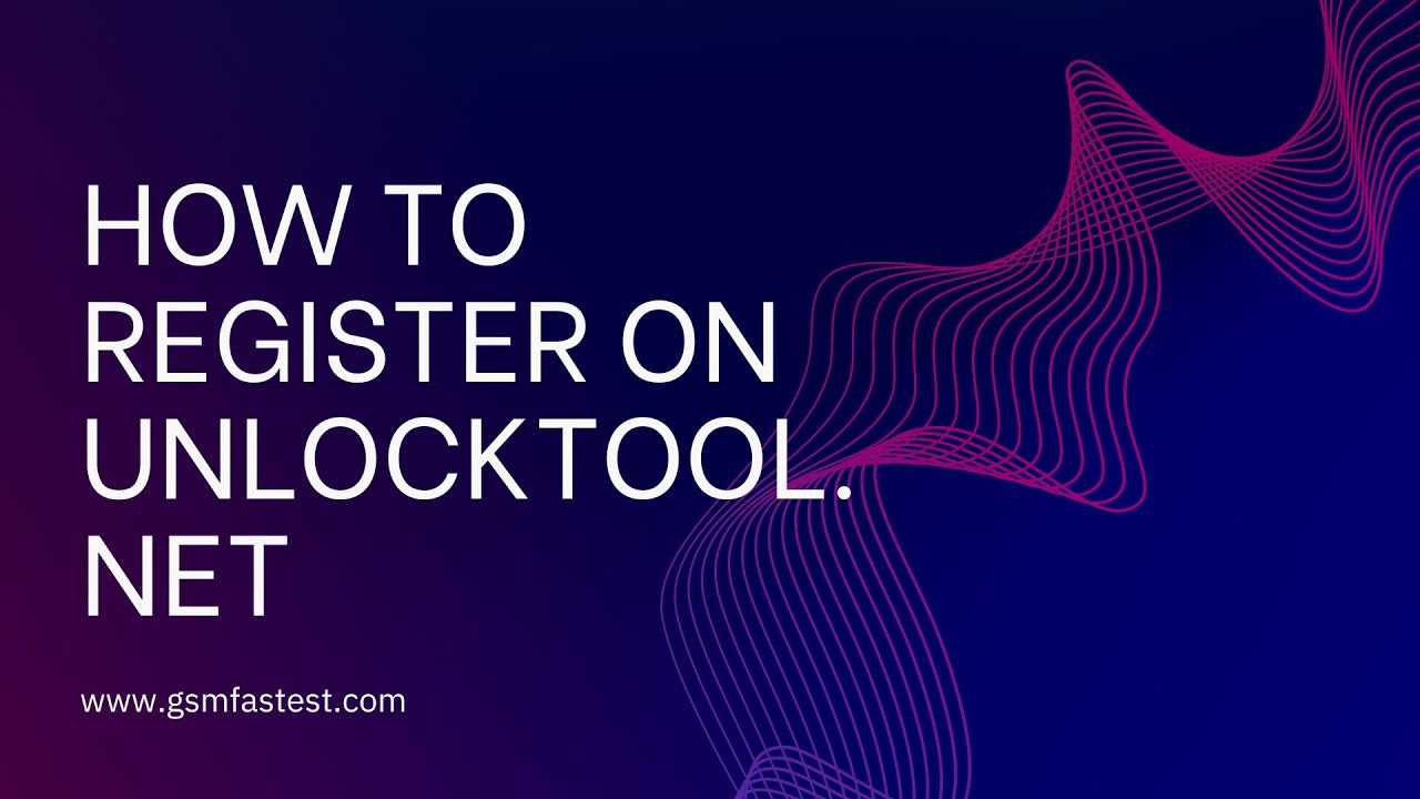 How to register in unlocktool gsmsalman youtube