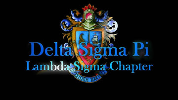 Delta Sigma Pi - Lambda Sigma Fall 2010 Recruitment teaser
