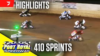 410 Sprints at Port Royal Speedway 4/20/24 | Highlight