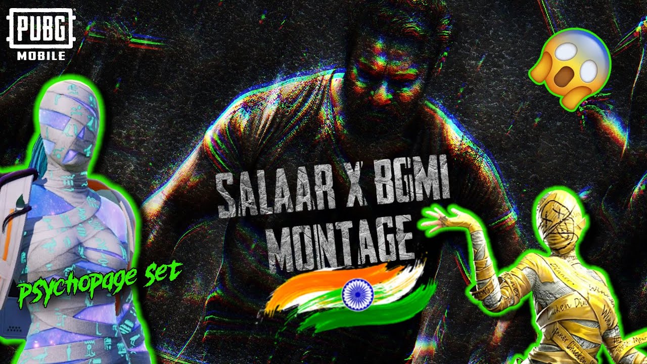 SALAAR X BGMI TEASER 😲| BGMI EPIC MONTAGE | PUBG X SALAAR MONTAGE | SNRush Gaming