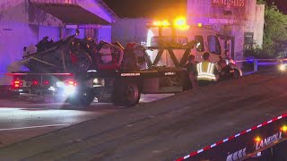 Deadly crash causes massive fire in Kernersville