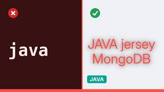 RESTful API with Java Jersey and MongoDB (3 Solutions!!)