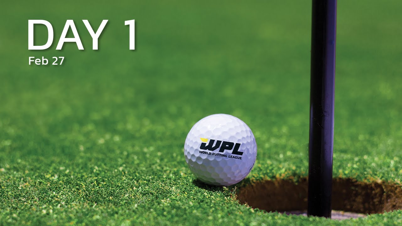 World Putting League Putting Channel Mini Putt