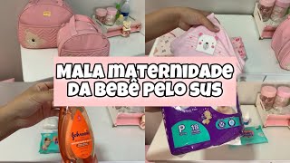 MALA MATERNIDADE DA BEBÊ| PELO SUS👶🏻