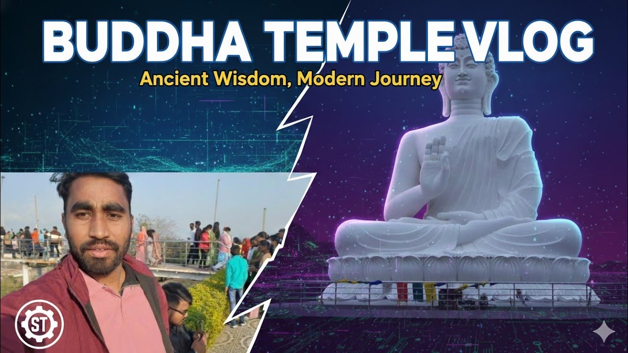 Singrauli Ka Famous Tourist Place || Buddha Temple Vlog || Reliance Power Plant Sasan || 