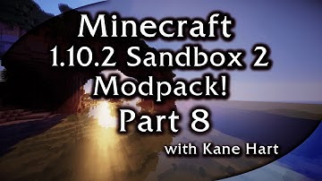 Minecraft 1.10.2 - Modpack Sandbox 2 - Part 8 - Building a Wood House Some Chisel!