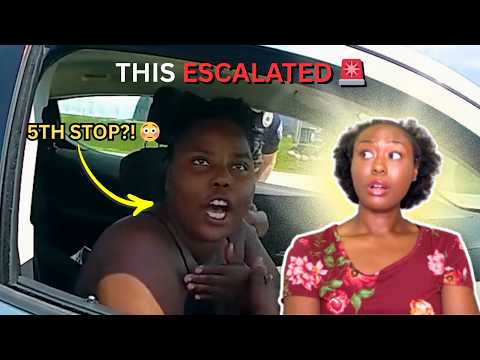 Couple Goes NUTS After 5th Traffic Stop in One Week 😳💀 (Reaction)