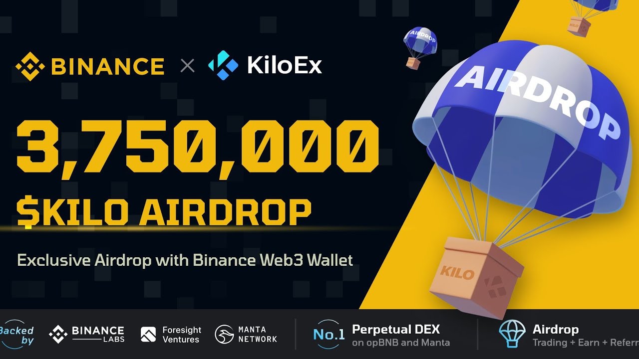 Binance New KiloEx Web3 Airdrop | Grab 3.75 Million $Kilo Token | Binance Web3 Airdrop