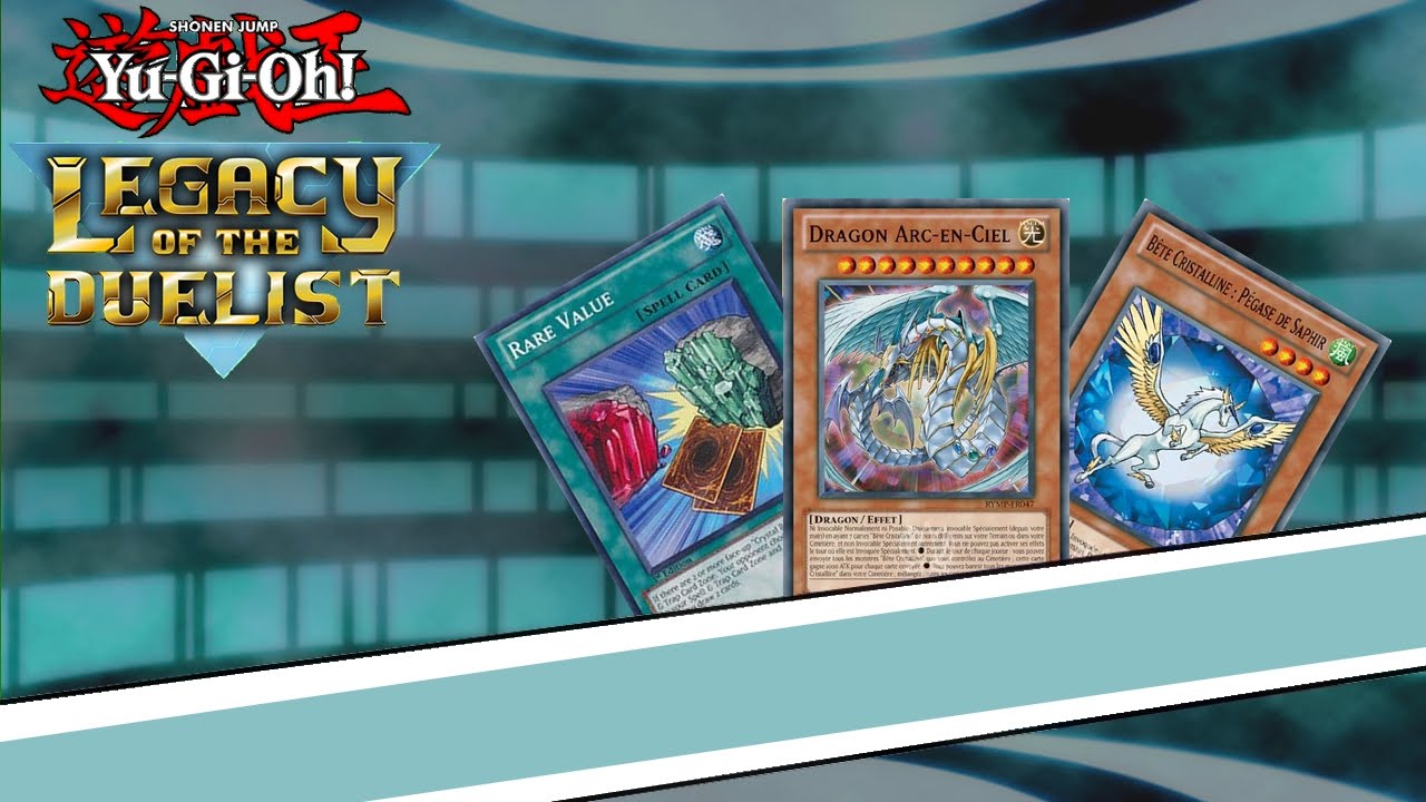 YuGiOh Legacy of the Duelist Deck Bête Cristalline YouTube
