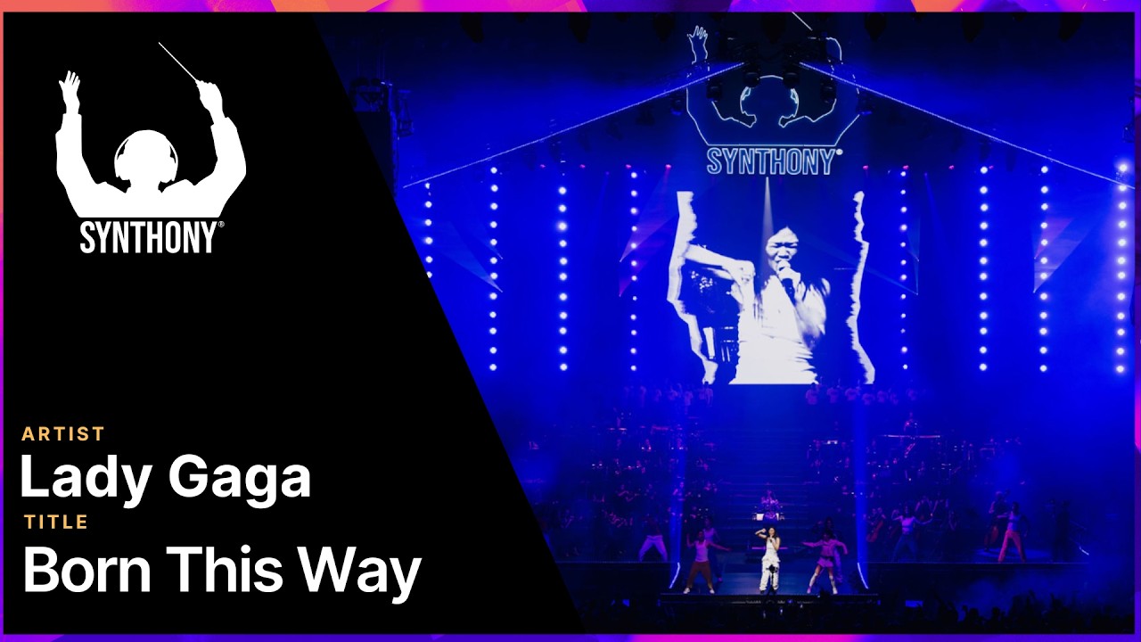 SYNTHONY – Lady Gaga ‘Born This Way’ (Live at Spark Arena) | ProShot 4K