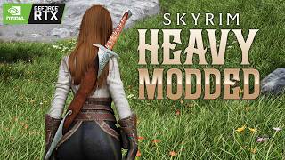 Escorting Serana Across Skyrim Heavy Modded | KIRBYKINGS Modlist Gameplay