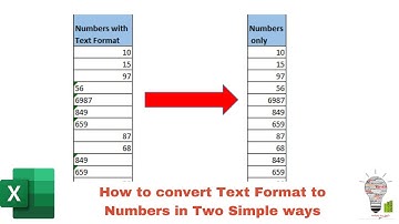 How to Convert Text to Numbers in a Simple Way