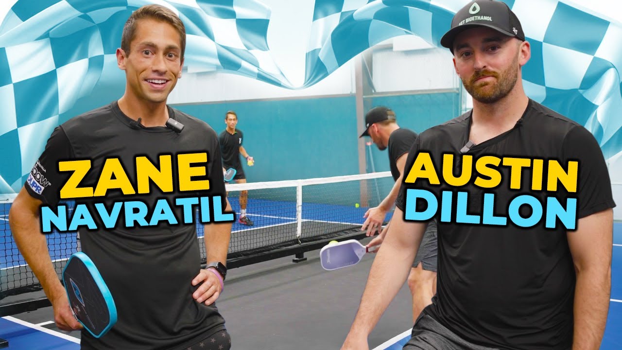Can I Turn a NASCAR Driver into a Pickleball Pro?